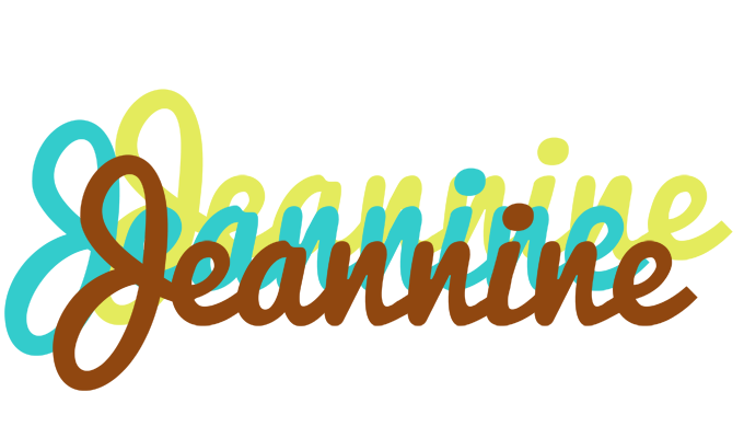 Jeannine cupcake logo