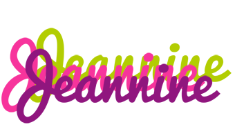 Jeannine flowers logo