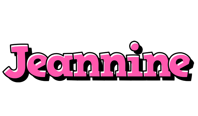 Jeannine girlish logo