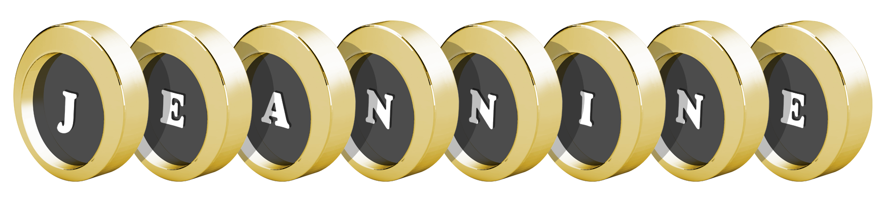 Jeannine gold logo