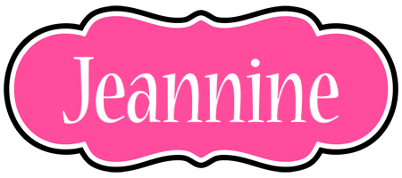 Jeannine invitation logo