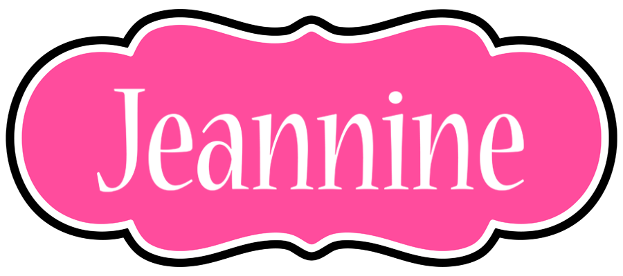 Jeannine invitation logo