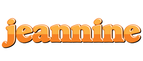 Jeannine orange logo