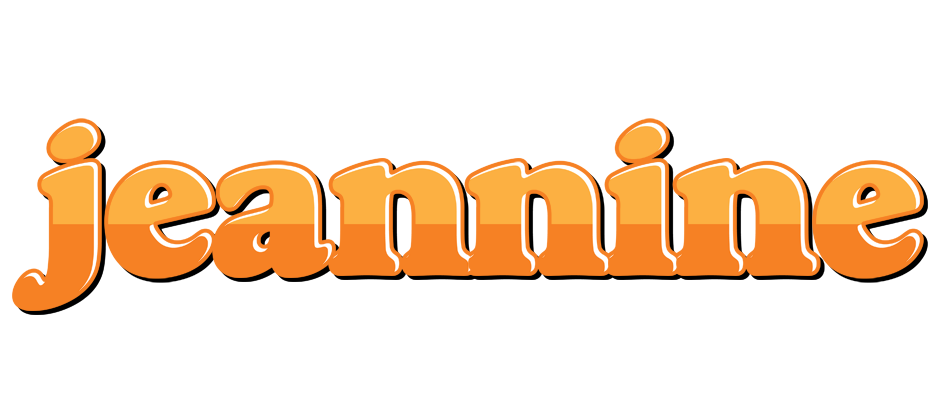 Jeannine orange logo