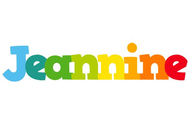 Jeannine rainbows logo