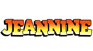 Jeannine sunset logo