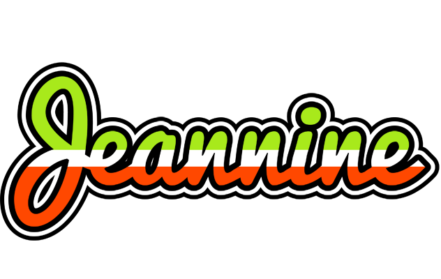 Jeannine superfun logo