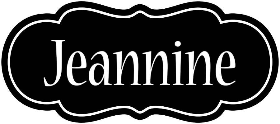 Jeannine welcome logo