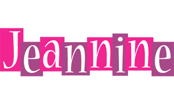 Jeannine whine logo