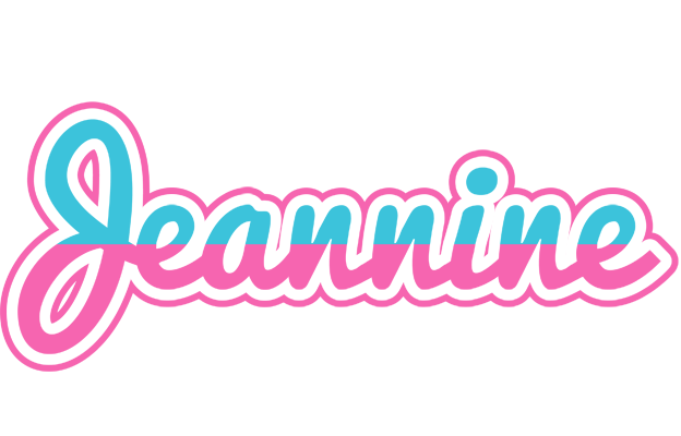 Jeannine woman logo