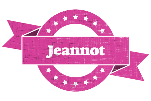 Jeannot beauty logo