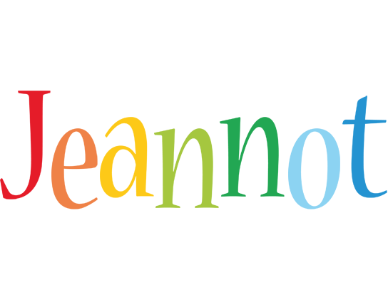 Jeannot birthday logo