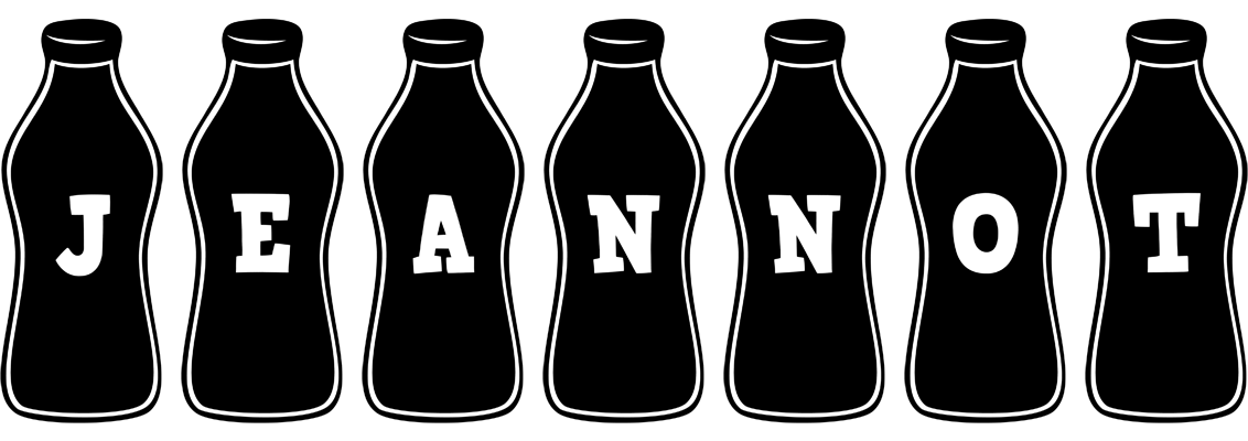 Jeannot bottle logo