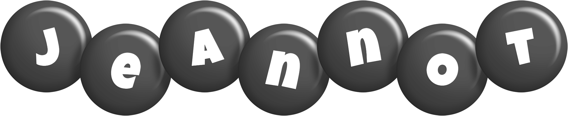 Jeannot candy-black logo