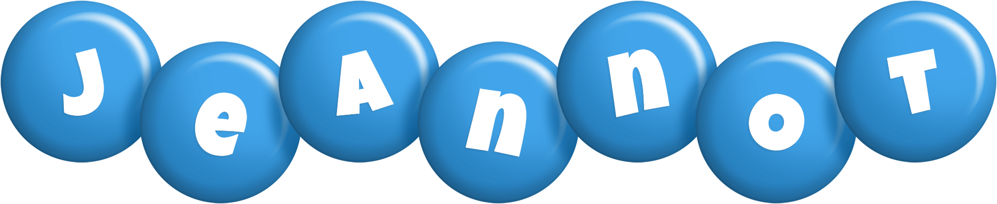 Jeannot candy-blue logo