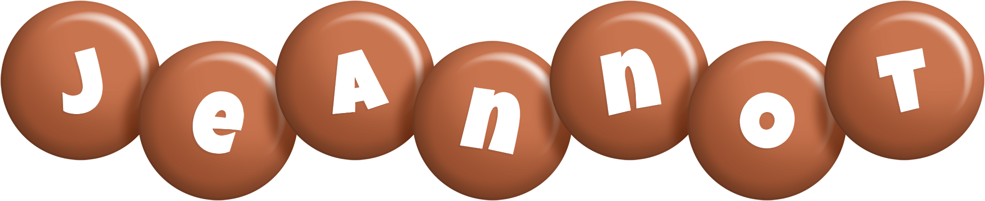 Jeannot candy-brown logo