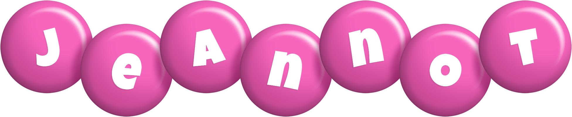 Jeannot candy-pink logo