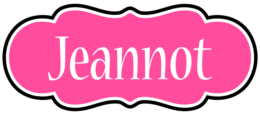 Jeannot invitation logo