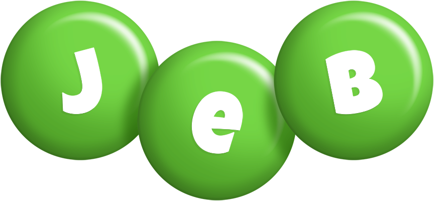 Jeb candy-green logo