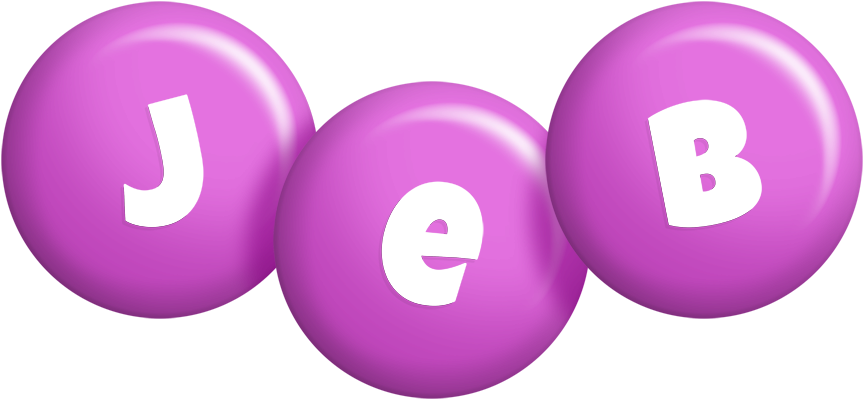 Jeb candy-purple logo