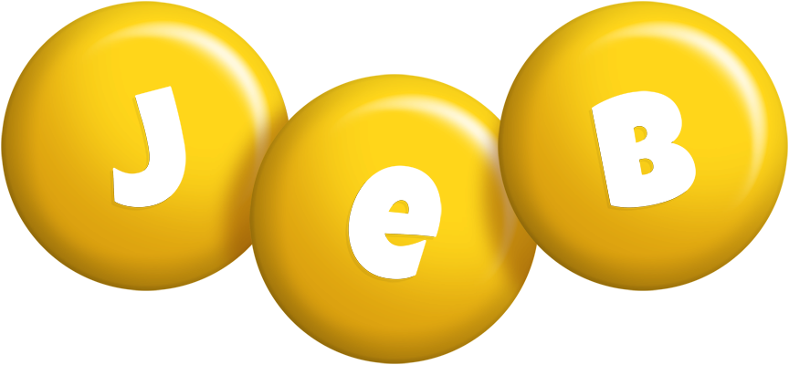 Jeb candy-yellow logo