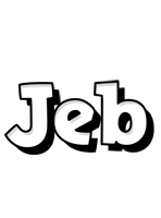 Jeb snowing logo