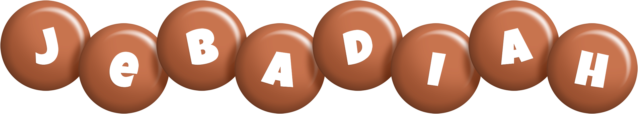Jebadiah candy-brown logo