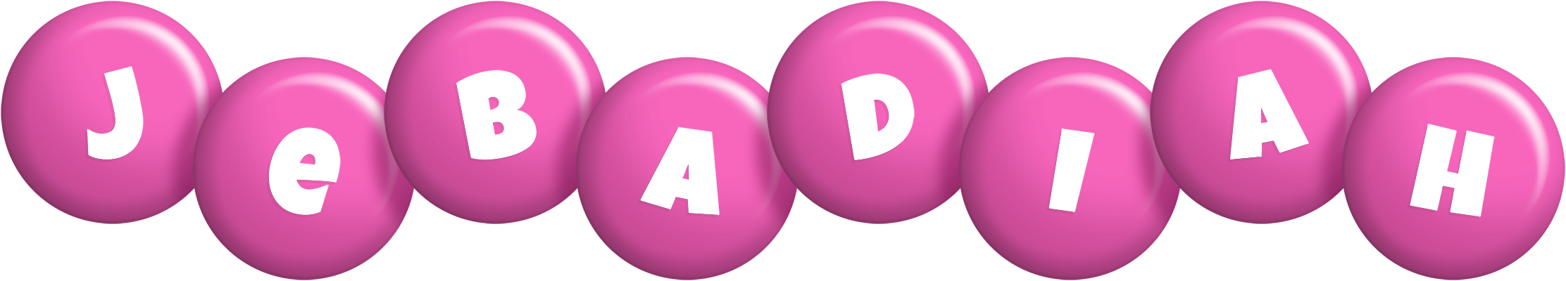 Jebadiah candy-pink logo