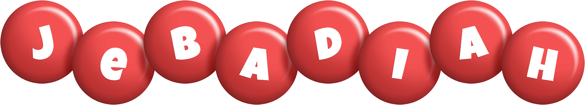 Jebadiah candy-red logo