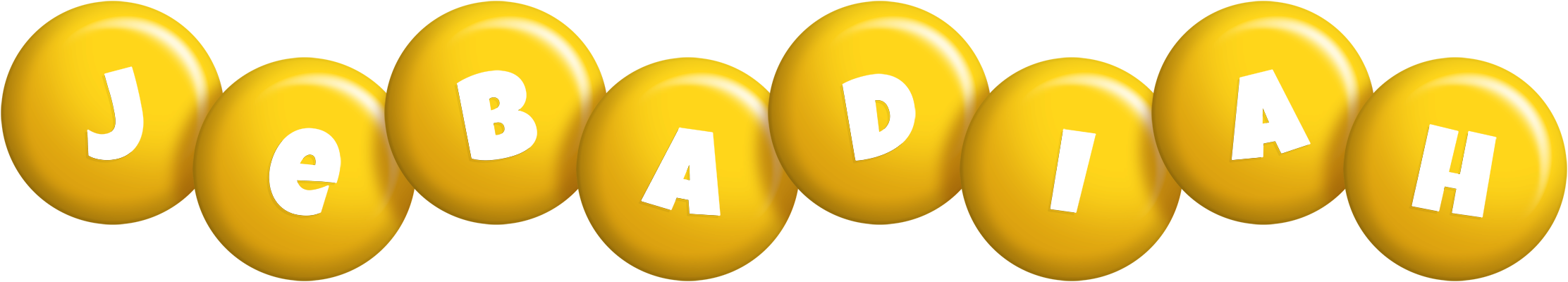 Jebadiah candy-yellow logo