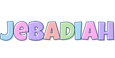 Jebadiah pastel logo