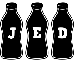 Jed bottle logo