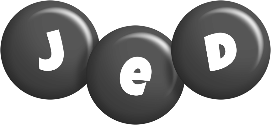 Jed candy-black logo