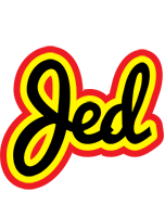 Jed flaming logo