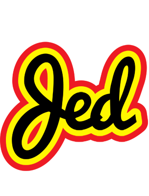 Jed flaming logo