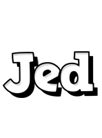 Jed snowing logo