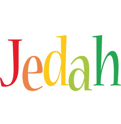 Jedah birthday logo