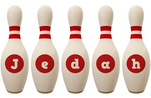Jedah bowling-pin logo