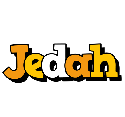 Jedah cartoon logo