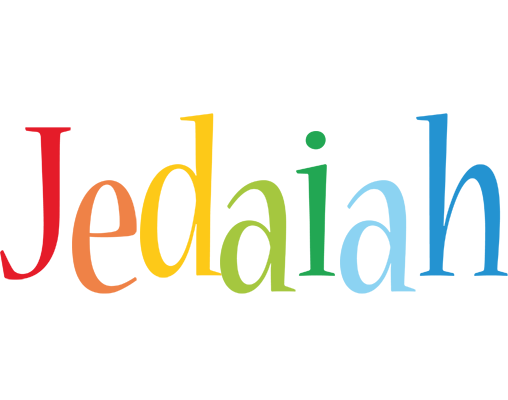 Jedaiah birthday logo