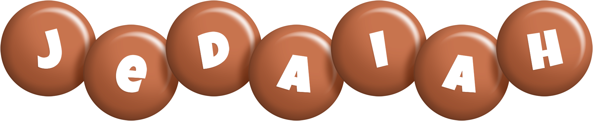 Jedaiah candy-brown logo