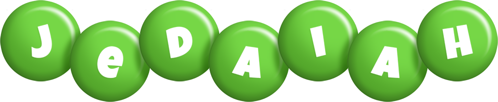 Jedaiah candy-green logo