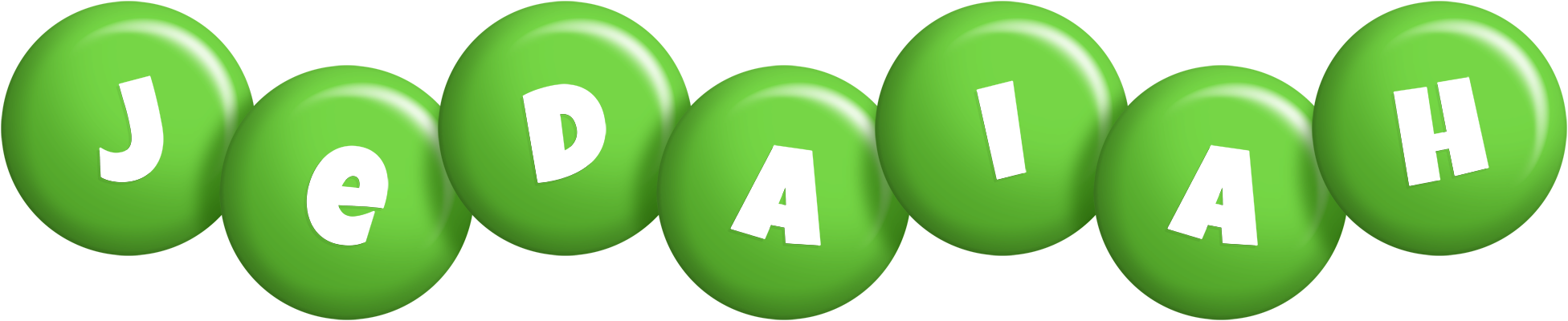 Jedaiah candy-green logo