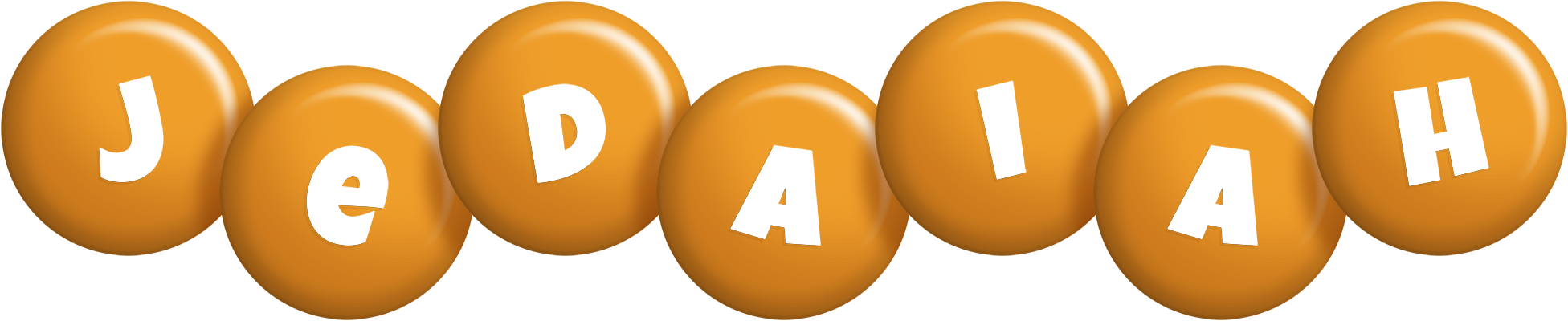 Jedaiah candy-orange logo