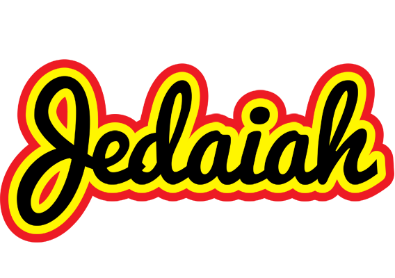 Jedaiah flaming logo