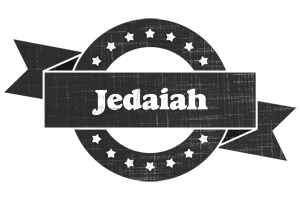 Jedaiah grunge logo