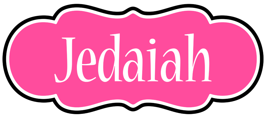 Jedaiah invitation logo