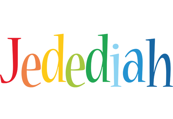 Jedediah birthday logo