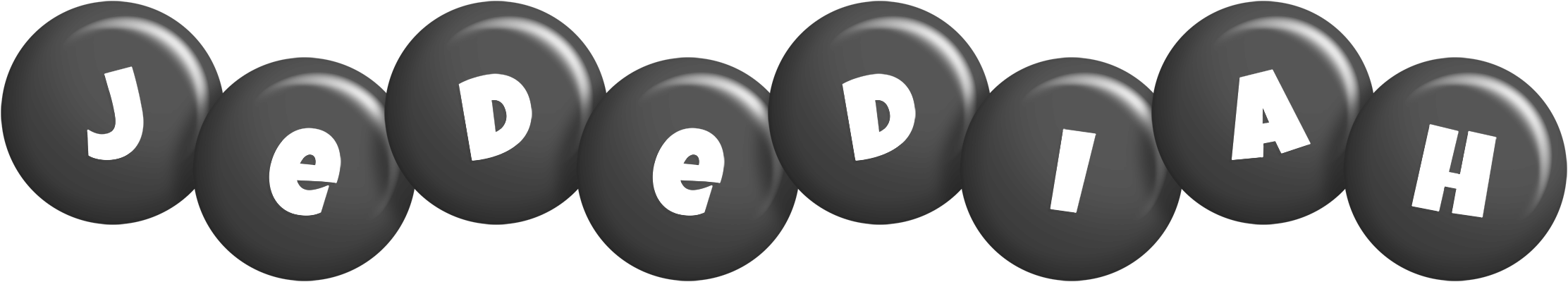 Jedediah candy-black logo