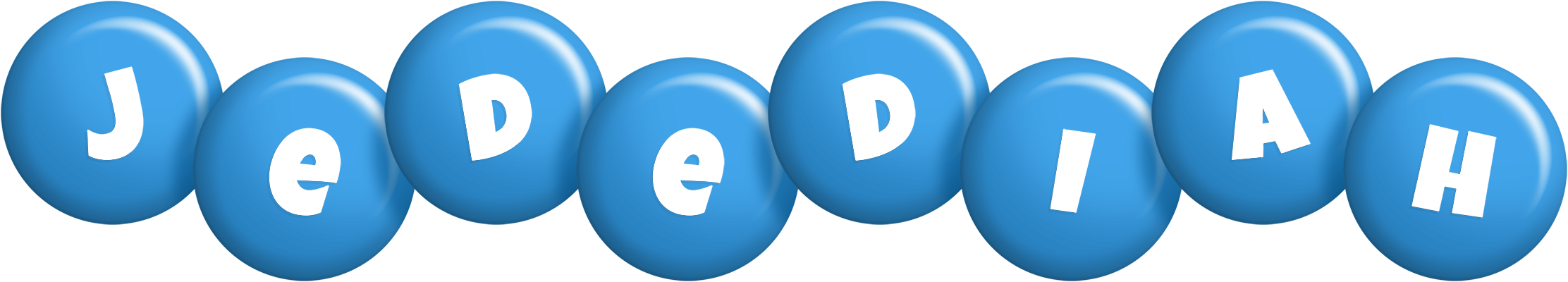 Jedediah candy-blue logo